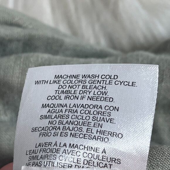 Ellen Tracy Army Green Linen Jogger Pants Sz L - Picture 5 of 8